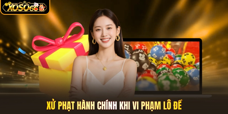 Xử phạt hành chính khi vi phạm lô đề